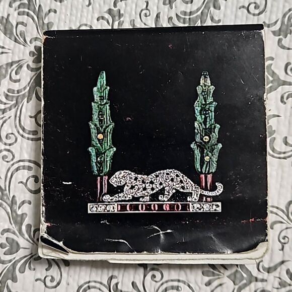 Vintage 1997 Authentic Cartier Panther Notepad Stationary RARE
